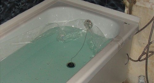 Установкой акрилового вкладыша | Басманный район